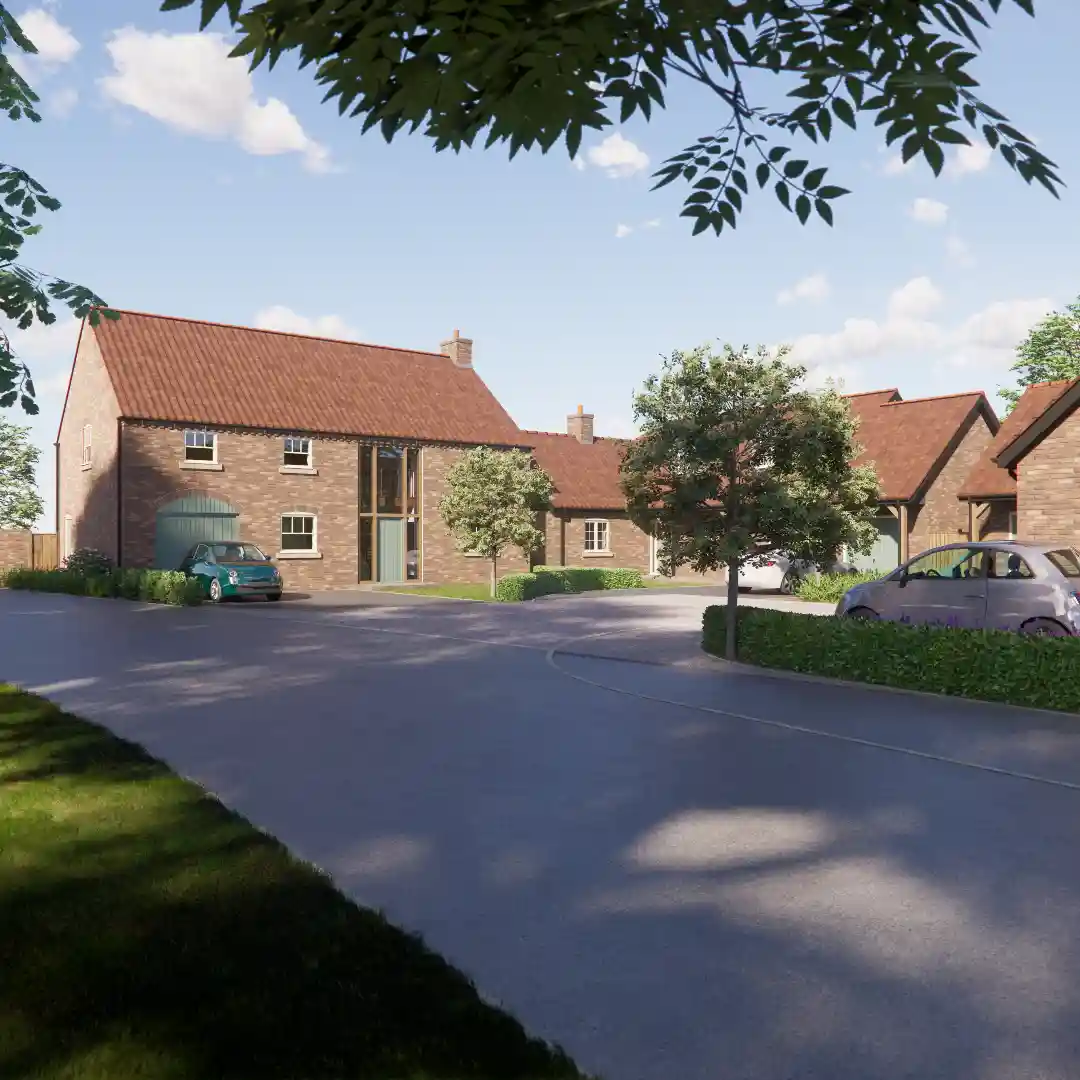 CGI of residential development