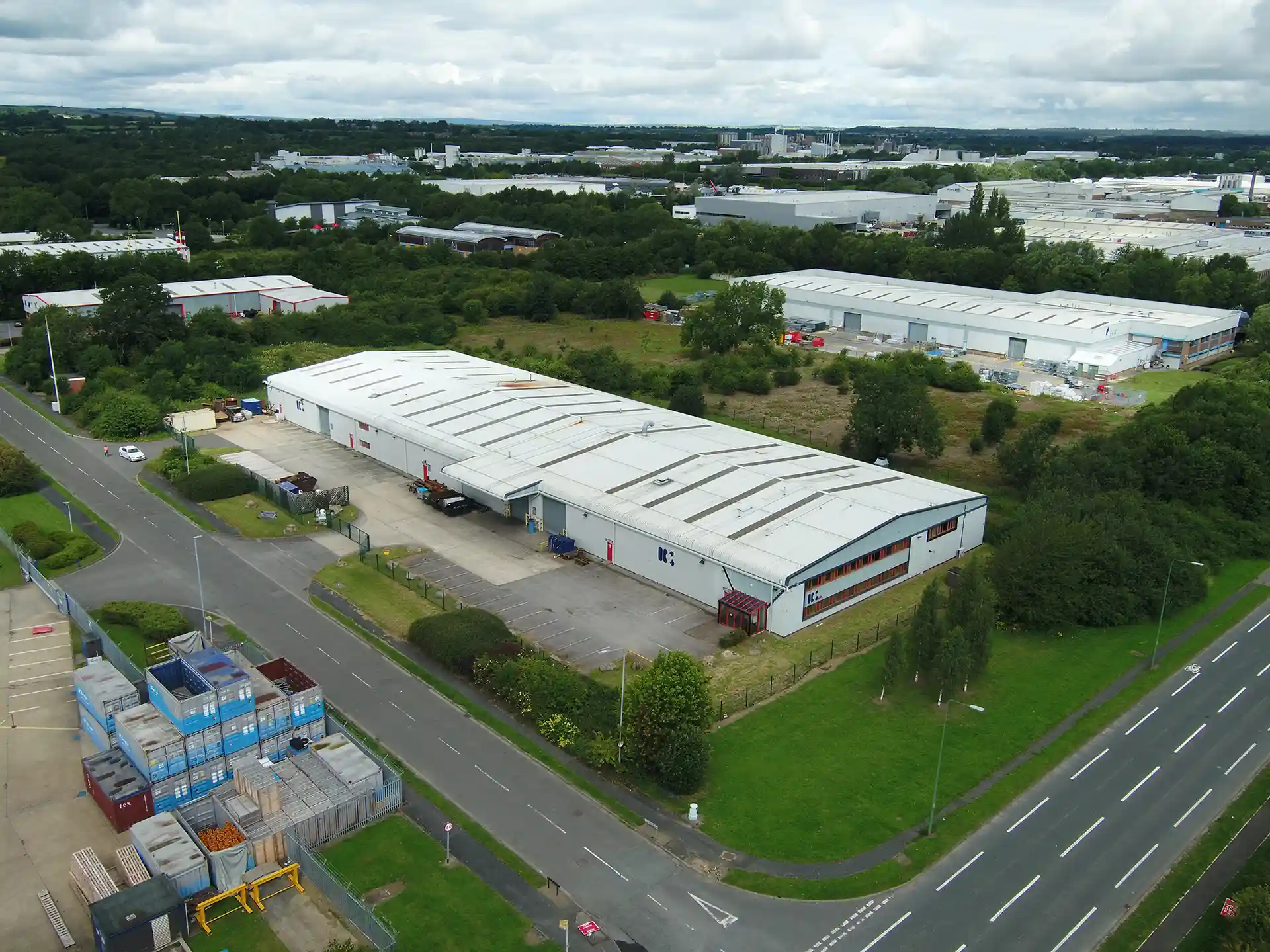 A light industrial/retail park