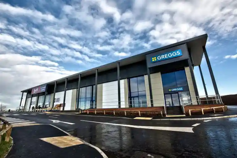 A commercial retail unit