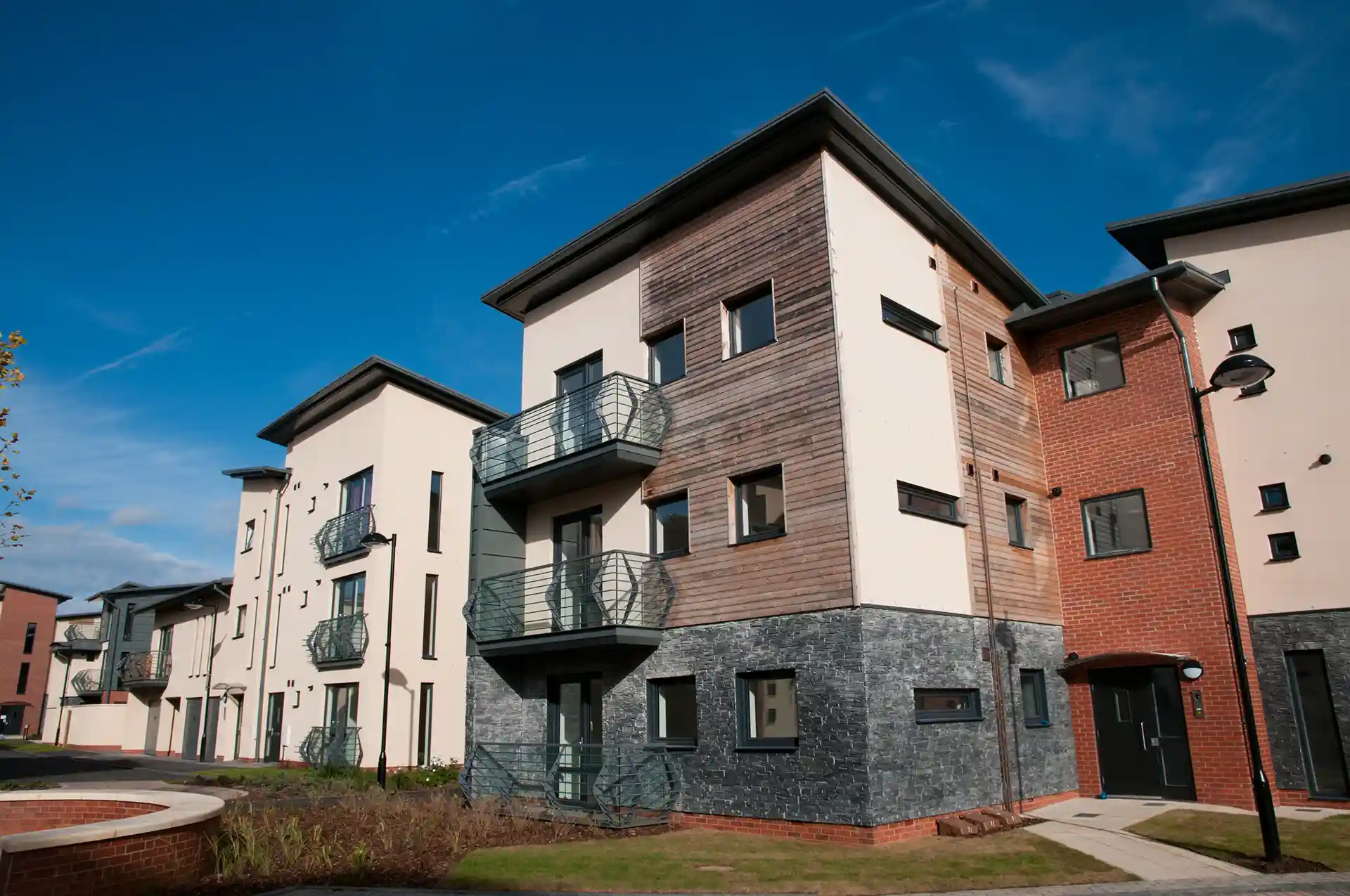 A low rise residential apartment block