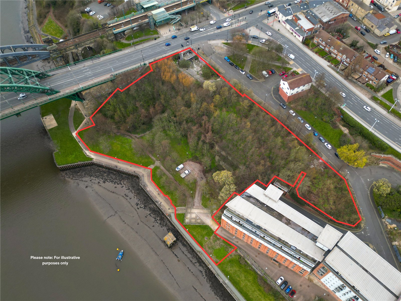 Land For Sale, Bonners Field, Monkwearmouth, Sunderland, SR6 0AD