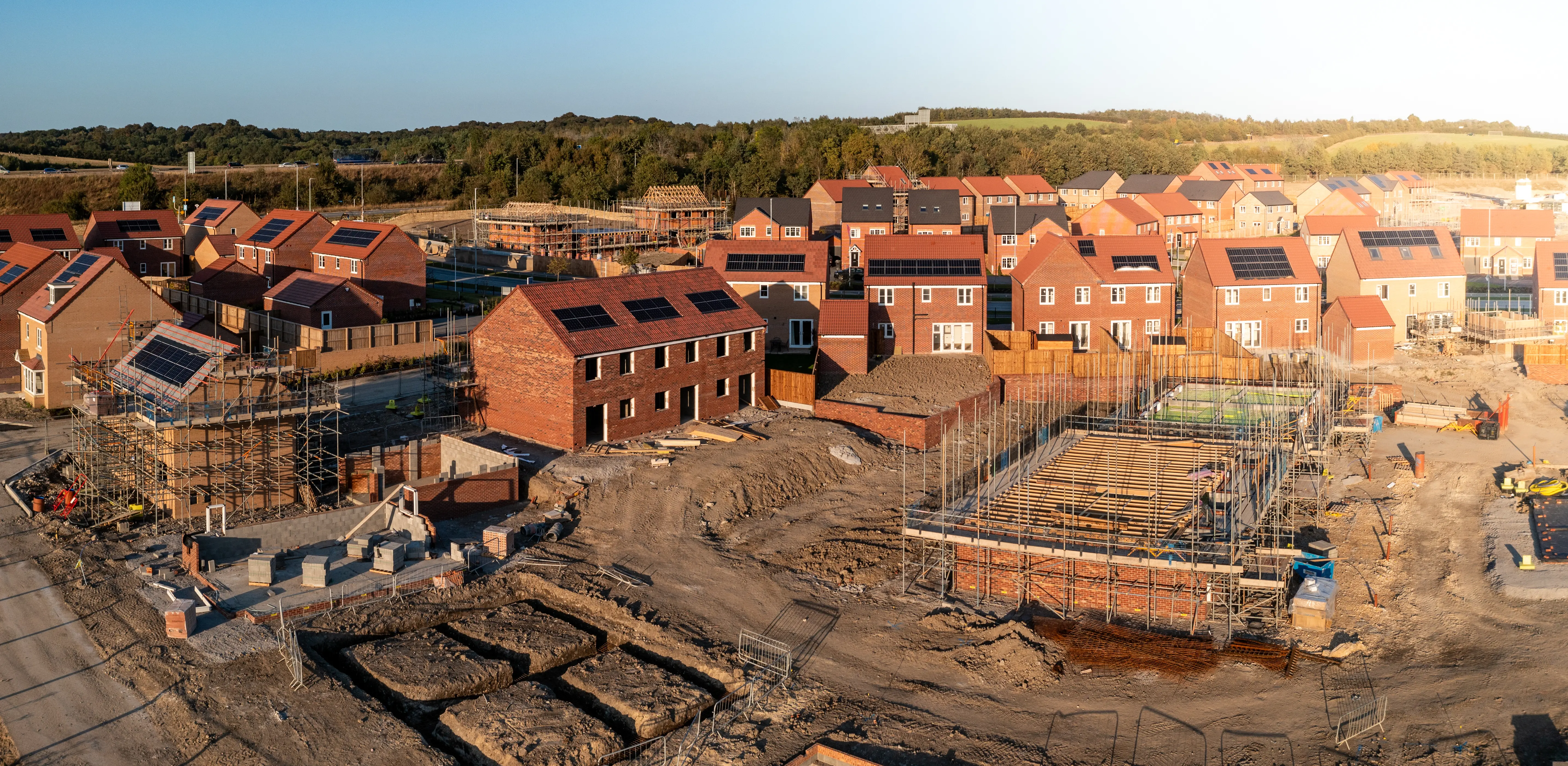 new build housing development