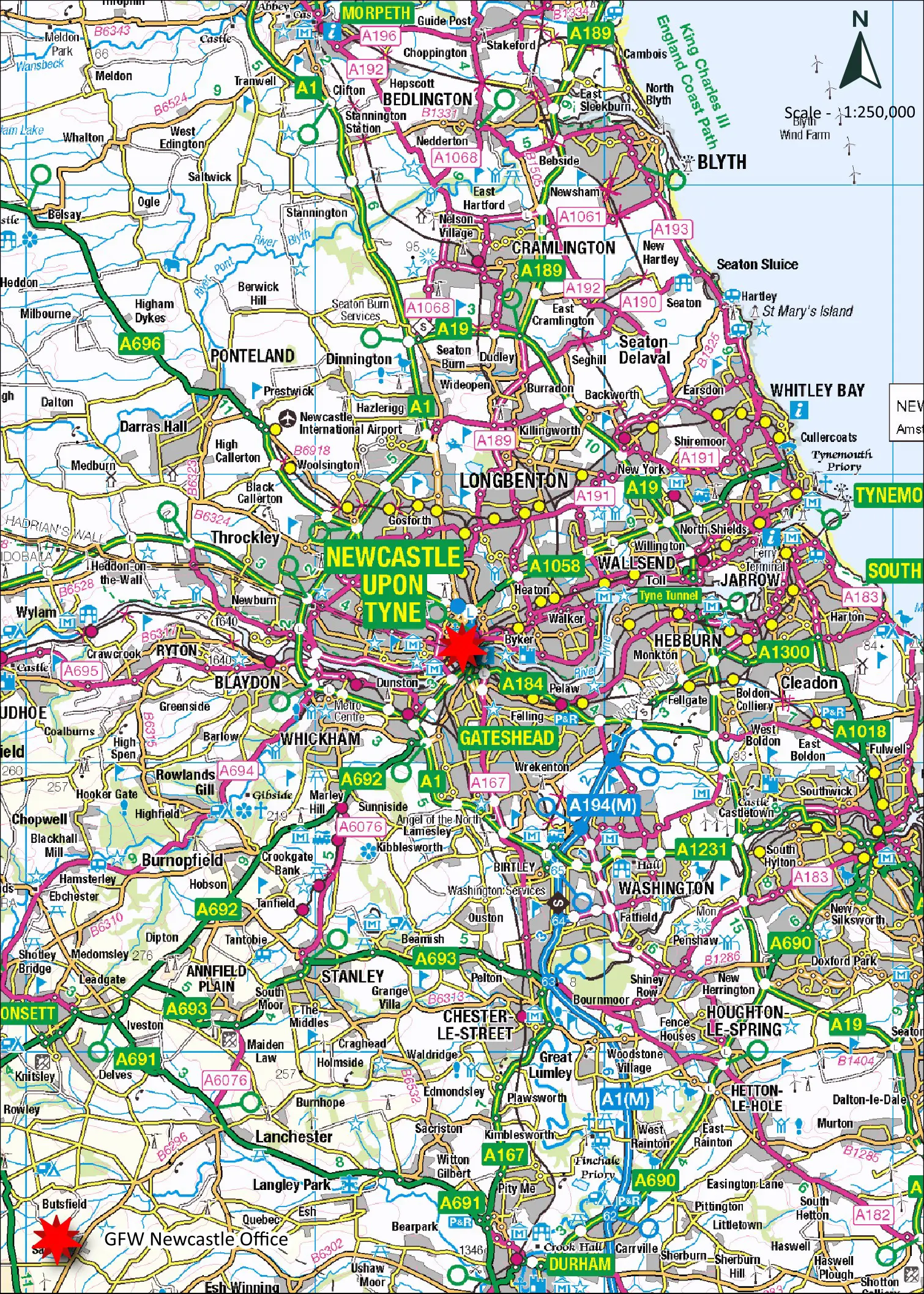 GIS map image